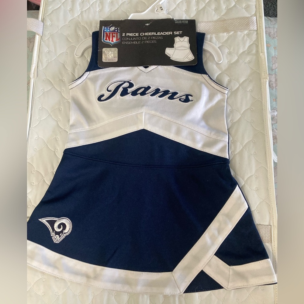 Rams cheerleader outfit